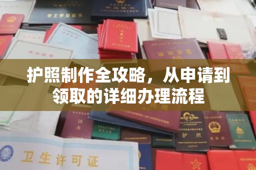 天河护照制作全攻略，从申请到领取的详细办理流程