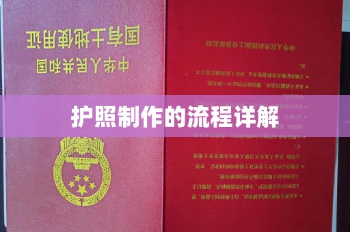 天河护照制作的流程详解