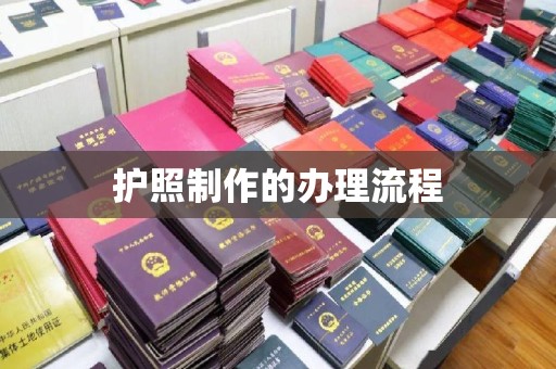 天河护照制作的办理流程