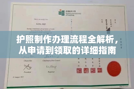 天河护照制作办理流程全解析，从申请到领取的详细指南